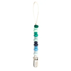 Bella Tunno Pacifier Clips: Blue Multi