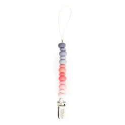 Bella Tunno Pacifier Clips: Pink Multi