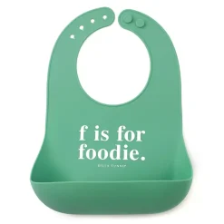 Bella Tunno Wonder Bib: F is for Foodie