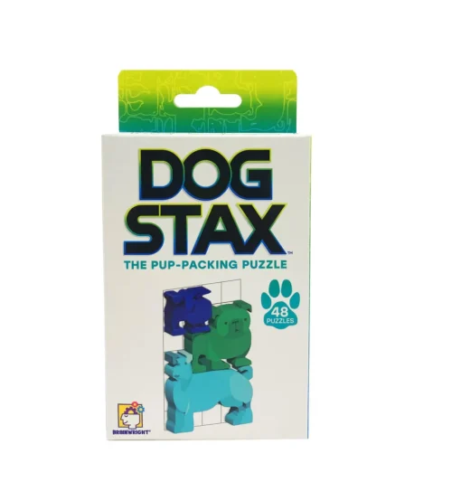 Brainwright Dog Stax: The Pup-Packing Puzzle