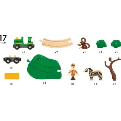 Brio Safari Railway Set 33720