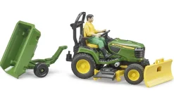 Bruder® John Deere Lawn Tractor with Trailer