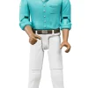 Bruder® Man - Man, Medium Skin, White Jeans