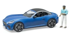 Bruder® Roadster with Driver in Blue