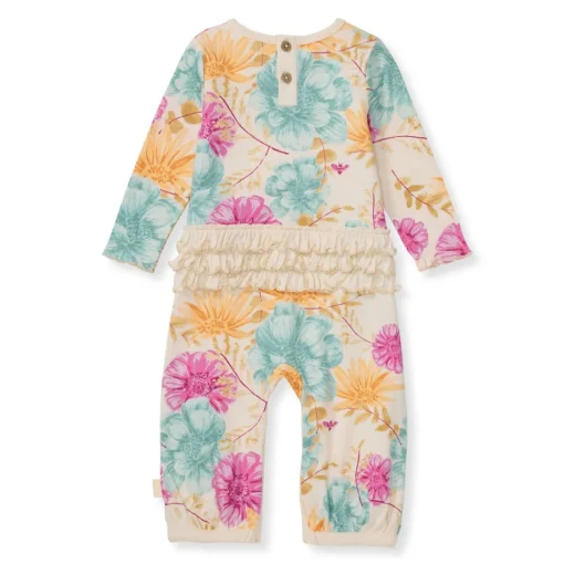 Burt's Bees Organic Baby Mountain Floral Jumpsuit
