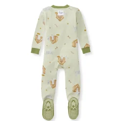 Burt's Bees Organic Baby One-Piece Sleeper Dog House