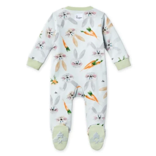 Burt's Bees Organic Baby One-Piece Sleep & Play Being a Bunny