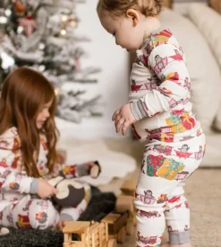Burt's Bees Organic Baby One-Piece Sleep & Play Holiday Toy Train