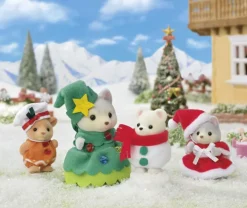 Calico Critters Happy Christmas Friends