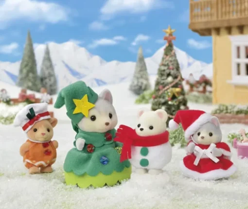 Calico Critters Happy Christmas Friends