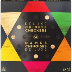 Cardinal Games Deluxe Wooden Chinese Checkers Set