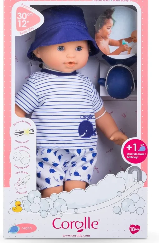 Corolle Dolls Bath Baby Marin 12"