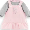 Corolle Dolls Clothes 12" Jumper & Long Sleeve T-Shirt