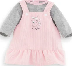 Corolle Dolls Clothes 12" Jumper & Long Sleeve T-Shirt