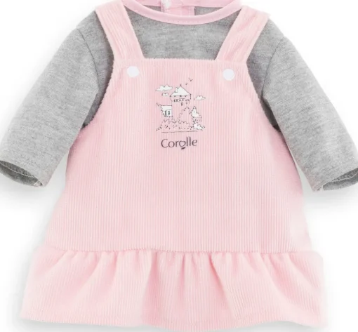 Corolle Dolls Clothes 12" Jumper & Long Sleeve T-Shirt