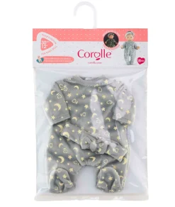 Corolle Dolls Clothes 12" Pajamas and Headband (Glow in the Dark)