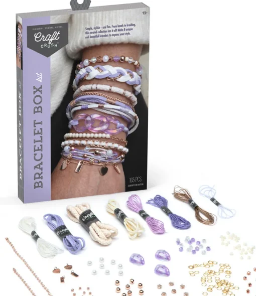 Craft Crush Bracelet Box Kit - Lilac