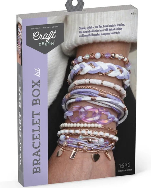 Craft Crush Bracelet Box Kit - Lilac