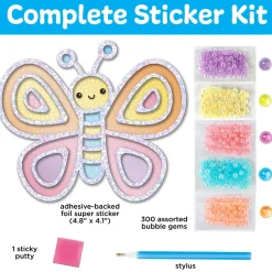 Creativity for Kids Bubble Gems™ Super Sticker Butterfly