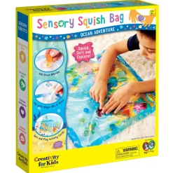 Creativity for Kids: Sensory Squish Bag - Ocean Adventure