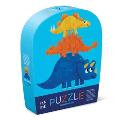 Crocodile Creek 12 Piece Mini Puzzle Dino Friends