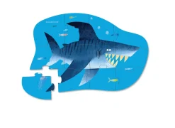 Crocodile Creek 12 Piece Mini Puzzle Shark City