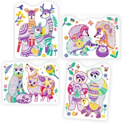 Djeco Coloring: Forest Families