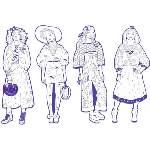 Djeco Les Demoiselle: Zaho & Friends