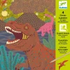 Djeco Metallic Scratch Card Activity Set: When Dinosaurs Reigned