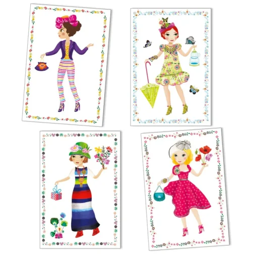 Djeco Paper Dolls: Massive Fashion