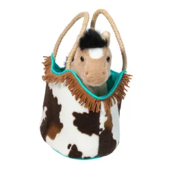 Douglas Sassy Pet Sak Western with Buckskin Horse 6.5"
