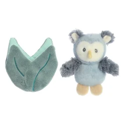 Ebba Pocket Peekers™ Rattle & Crinkle Toy Ollie Owl