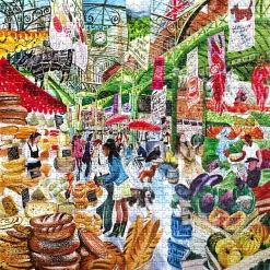 eeBoo 1000 Piece Puzzle London Market