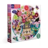 eeBoo 500 Piece Round Puzzle Fruits & Flowers Still Life
