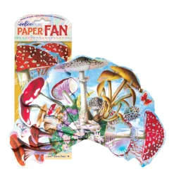 eeBoo Paper Fans: Mushrooms