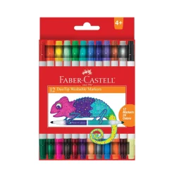 Faber-Castell 12 ct Duo Tip Washable Markers