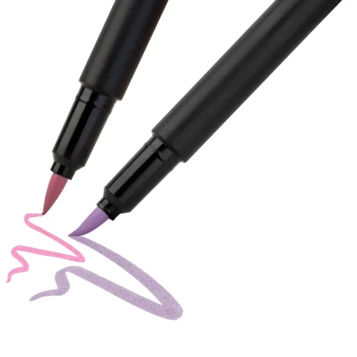 Faber-Castell Black Edition Super Soft Brush Pens Pastel (Box of 6)