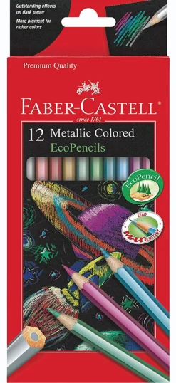 Faber-Castell Metallic Colored EcoPencils