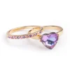 Great Pretenders Boutique Chic Ring: Precious Purple