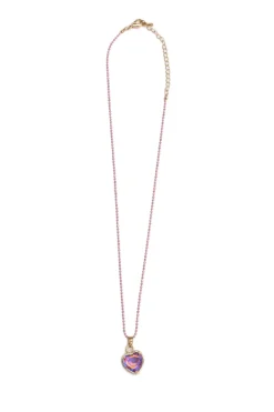 Great Pretenders Boutique Chic Lilac Love Necklace