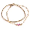 Great Pretenders Boutique Chic Linked with Love Bracelets (includes 2)