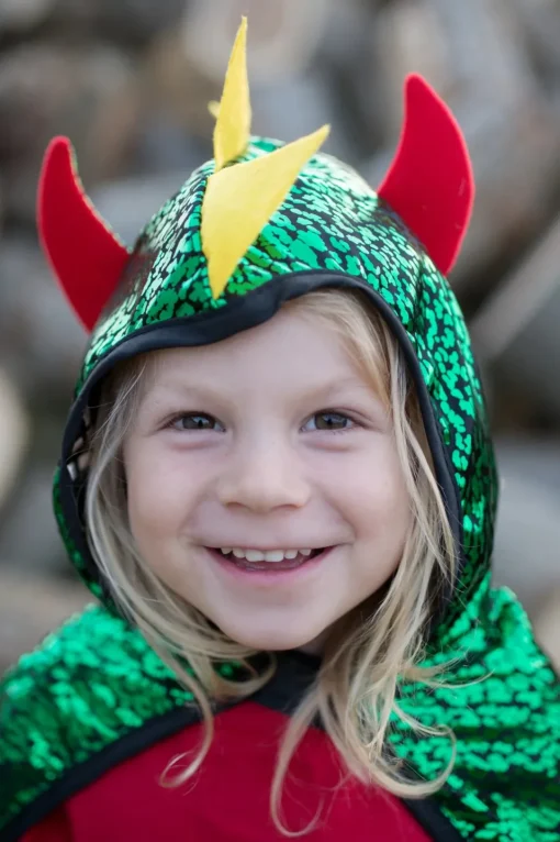 Great Pretenders Dragon Knight Reversible Cape Size 4/6