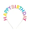 Great Pretenders Headband: Happy Birthday Rainbow