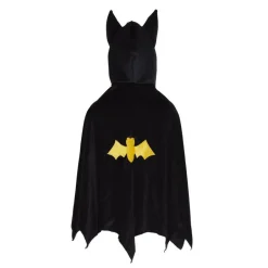 Great Pretenders Hooded Bat Cape Black