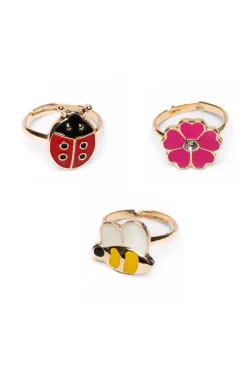 Great Pretenders Ladybug Garden Ring Set
