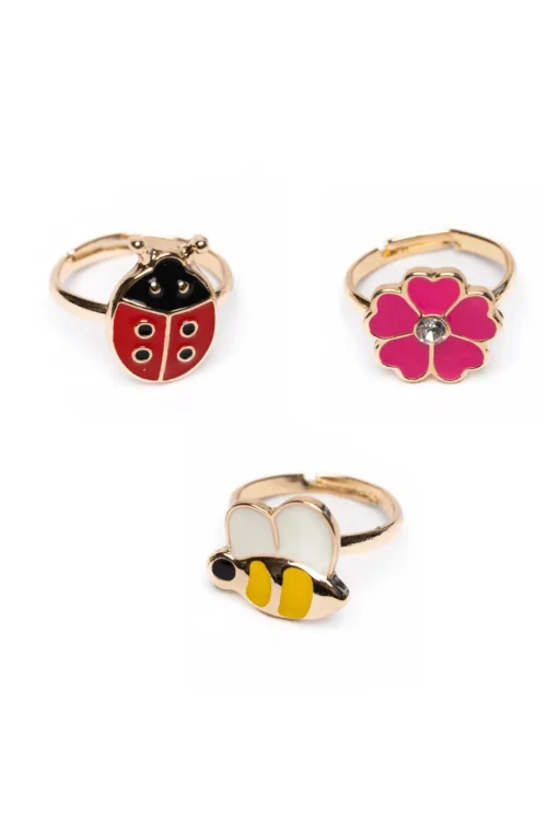 Great Pretenders Ladybug Garden Ring Set