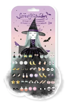 Great Pretenders Natasha the Raven Witch Sticker Earrings