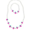 Great Pretenders Necklace and Bracelet Set: Berry Beautiful