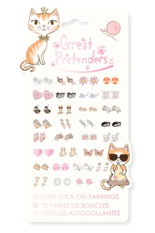 Great Pretenders Sticker Earrings: Paw-some