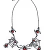 Great Pretenders Tangled Web Necklace